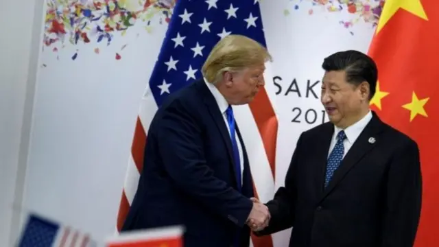 ডোনাল্ড ট্রাম্প ও শি জিনপিং