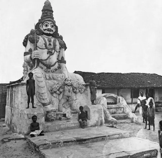 आज़ादी से पहले चेन्नई के मंदिर में एक हिंदू देवता की मूर्ति