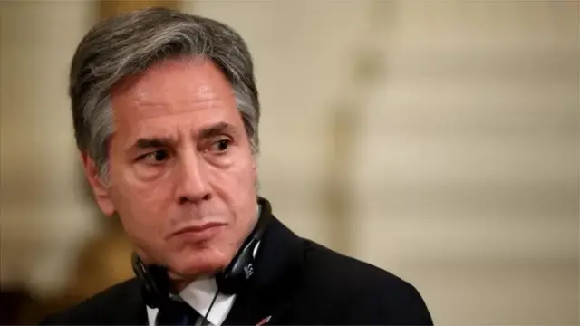 अमेरिकी विदेश मंत्री एंटनी ब्लिंकन