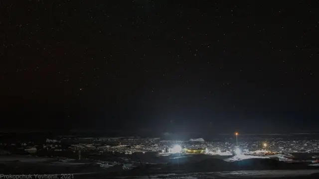Полярна ніч на станції "Академік Вернадський"