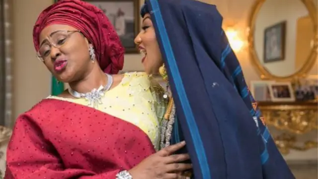 Aisha Buhari and her pickin, Zahra