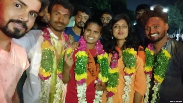 हैदराबाद यूनिवर्सिटी, एबीवीपी, आरती नागपाल