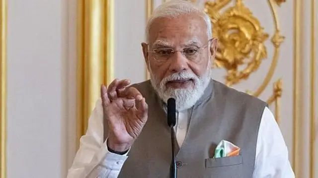 पंतप्रधान नरेंद्र मोदी यांनी पाकिस्तानचा उल्लेख न करता कराराचं स्वागत केलं आहे
