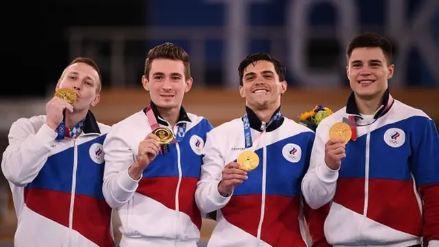 Российские спортсмены