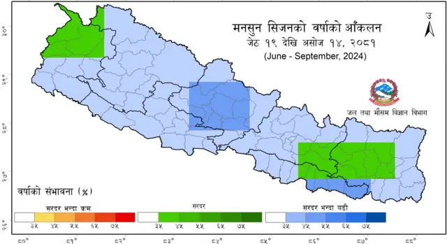 जल तथा मौसम विज्ञान विभागको आकलन