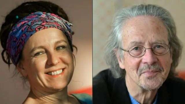 Olga Tokarcxuk y Peter Handke