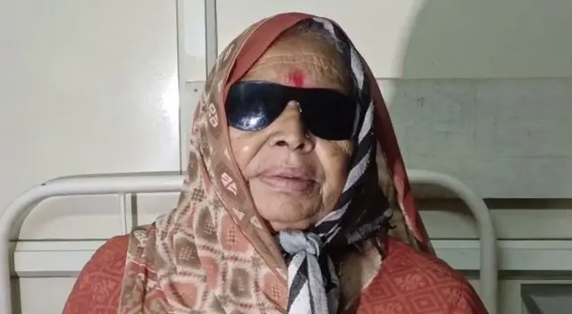 ઑપરેશન બાદ દૃષ્ટિ ગુમાવનાર લાભુબહેન ધાનાણી
