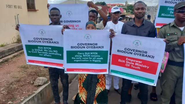 Awọn ọdọ to n se iwọde