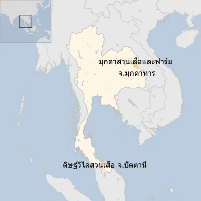 Somdit tiger farm map