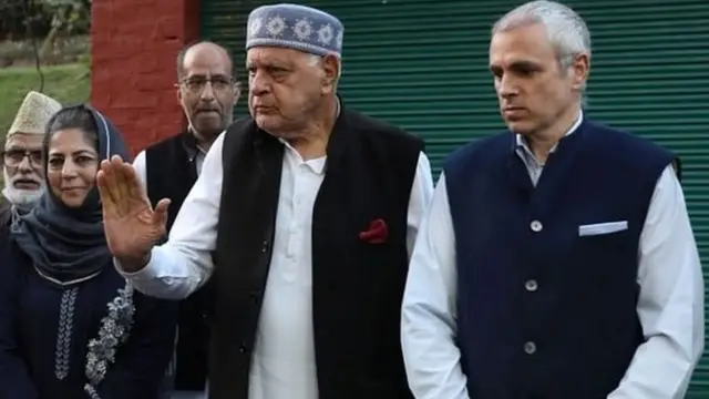 महबूबा मुफ़्ती, फ़ारूक़ अब्दुल्ला, उमर अब्दुल्ला