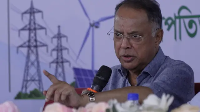 জ্বালানি মন্ত্রী ইকবাল হাসান মাহমুদ