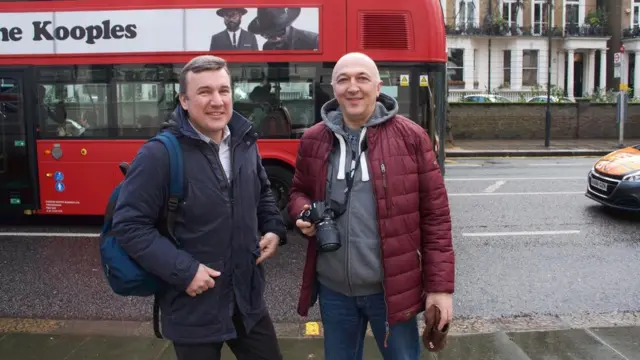 Дмитро Белінський і Манук Депоян