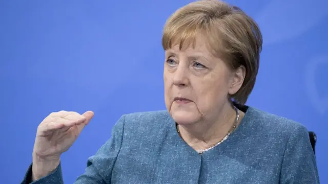 Angela Merkel.