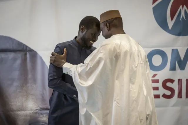 Bassirou Diomaye Faye et Ousmane Sonko