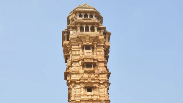 चित्तौड़ के क़िले की एक इमारत