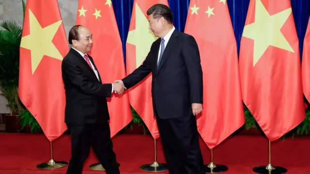Vietnam Prime Minister Nguyen Xuan Phuc in Beijing, Nov 13, 2016
