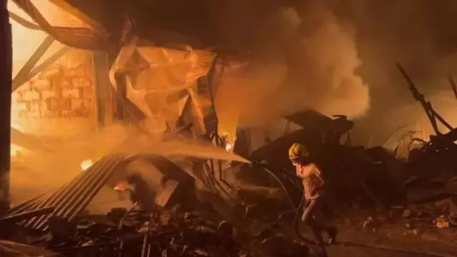 Dabka baabi'iyay suuqa Waaheen ee Hargeysa