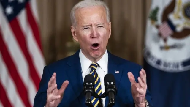 Le président américain Joe Biden