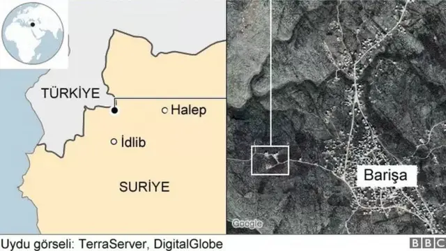 Kuzey Suriye haritası