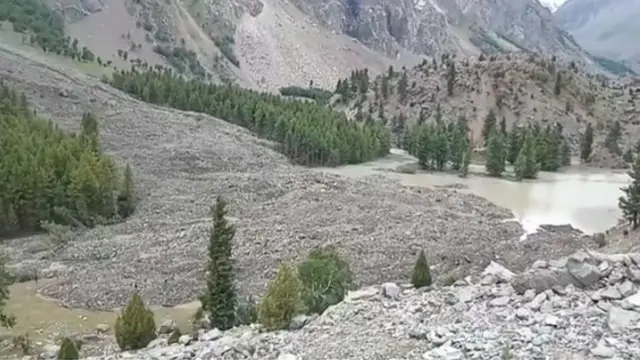 وادی نلتر، گلیشیئر