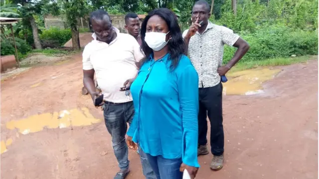 Chinyere Udoku bụ onye otu n'ime ndị enyemaka kọmishọna 'Capital City' n'Ebonyi steeti