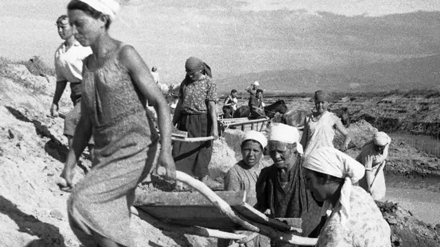 Каналдын курулушуна 40 миңдей киши тартылган.