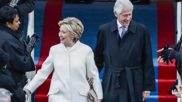 Hillary Clinton y Bill Clinton