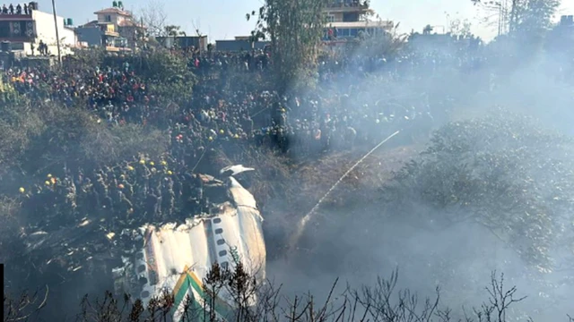 नेपाल पोखरा विमान हादसा