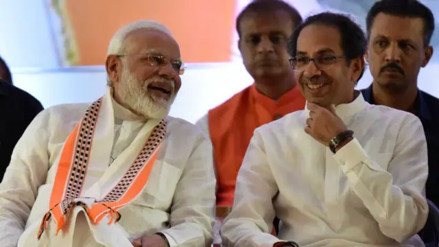 ઉદ્ધવ ઠાકરે અને મોદી