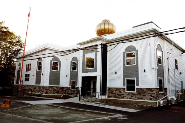 ਮੈਰੀਟਾਈਮ ਸਿੱਖ ਸੁਸਾਇਟੀ ਵੱਲੋਂ ਚਲਾਏ ਜਾਂਦੇ ਗੁਰਦੁਆਰੇ ਦੀ ਇਮਾਰਤ ਦੀ ਤਸਵੀਰ 