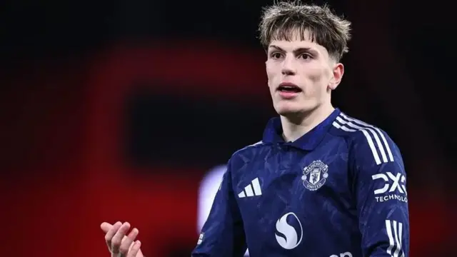 Mchezaji wa Manchester United Alejandro Garnacho