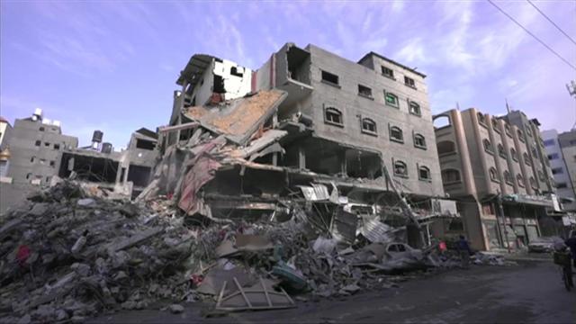 Edifício destruído