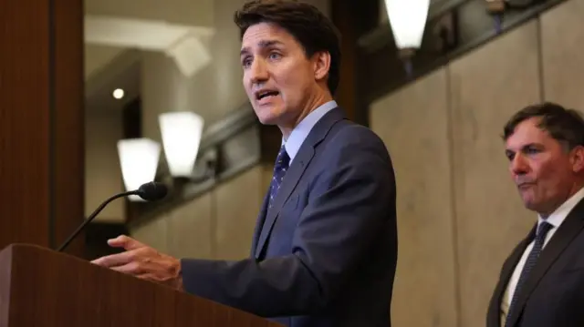 कनाडा के प्रधानमंत्री जस्टिन ट्रूडो.