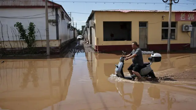 Миюнь, пригород Пекина, 29 июля