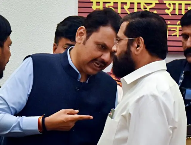 देवेंद्र फडणवीस और एकनाथ शिंदे
