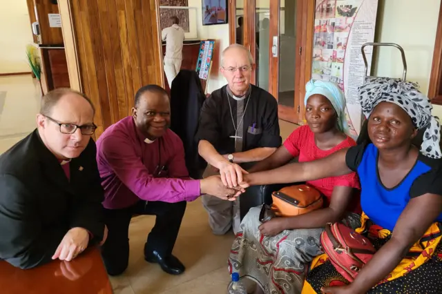 Mgbe Archbishop nke Canterbury gara njem nleta na mpaghara Pemba, mba Mozambique ebe ọgbagbara metụtara