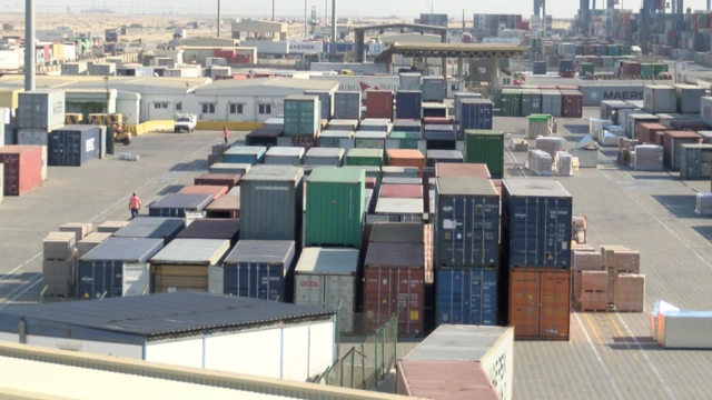 ميناء بورسعيد للبضائع شمال شرقي مصر