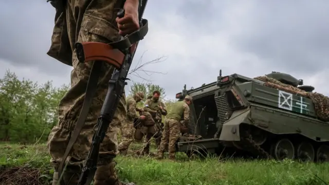 Украинские военные