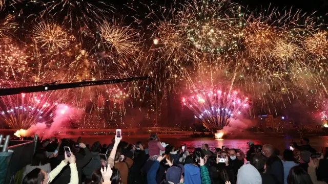 Жители Брисбена празднуют сообщение о том, что их город примет Олимпиаду-32