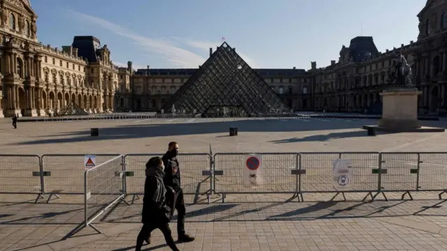 Musée du Louvre à Paris.