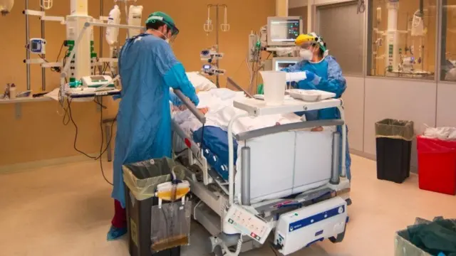 Sala de un hospital