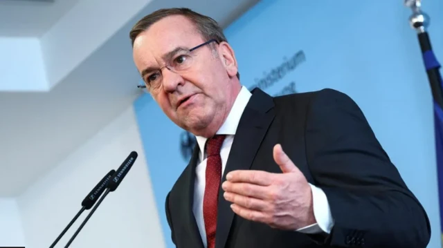 জার্মান প্রতিরক্ষা মন্ত্রী বরিস পিস্টোরিয়াস