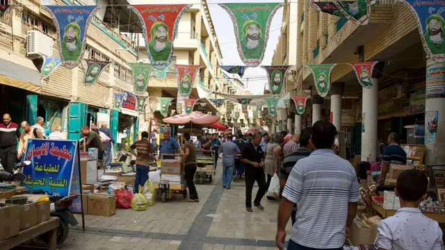 Calle de Bagdad, Irak.