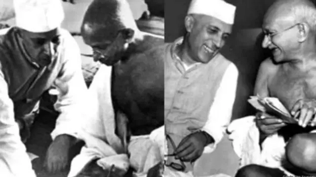 நேருவும் மற்றும் காந்தி