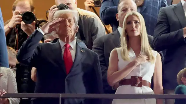 Дональд Трамп із донькою Іванкою