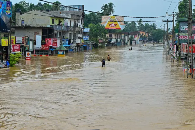இலங்கை கனமழை, திட்வா புயல், வெள்ளம்
