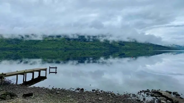 লচ টে এলাকায় সুন্দর এই প্রতিফলনের ছবি তুলেছেন ব্রিজেট হ্যারিস