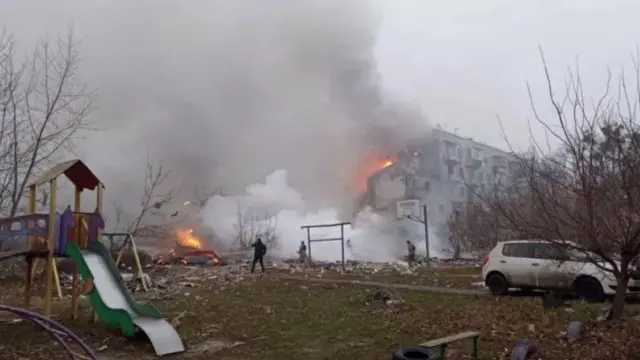 Разрушенный дом