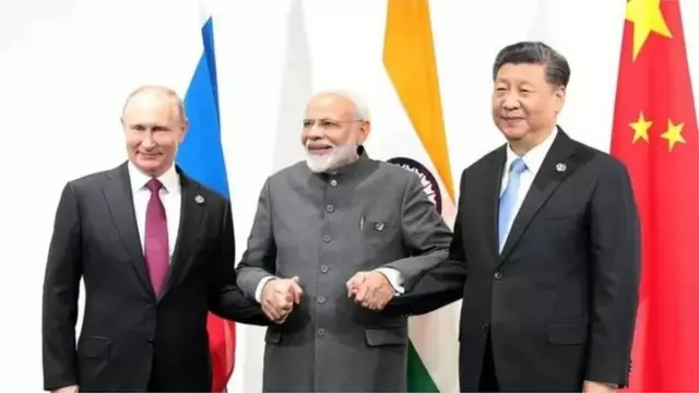 रूस, चीन और भारत