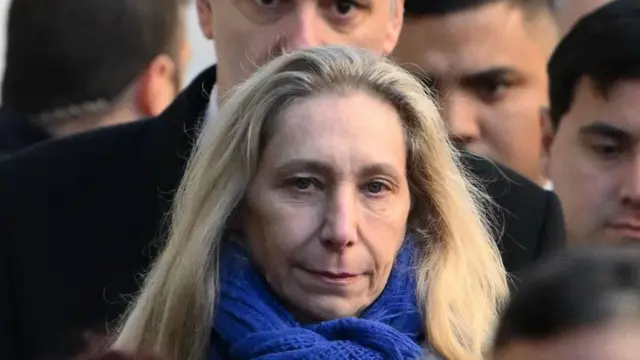 Karina Milei, irmã do presidente argentino Javier Milei e secretária da presidência
